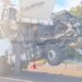 Acidente entre carretas interdita trecho da Rodovia Raposo Tavares em Piraju