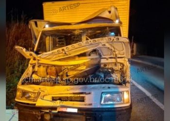 Homem fica gravemente ferido e cavalo morre após atropelamento na SP-264 em Pilar do Sul